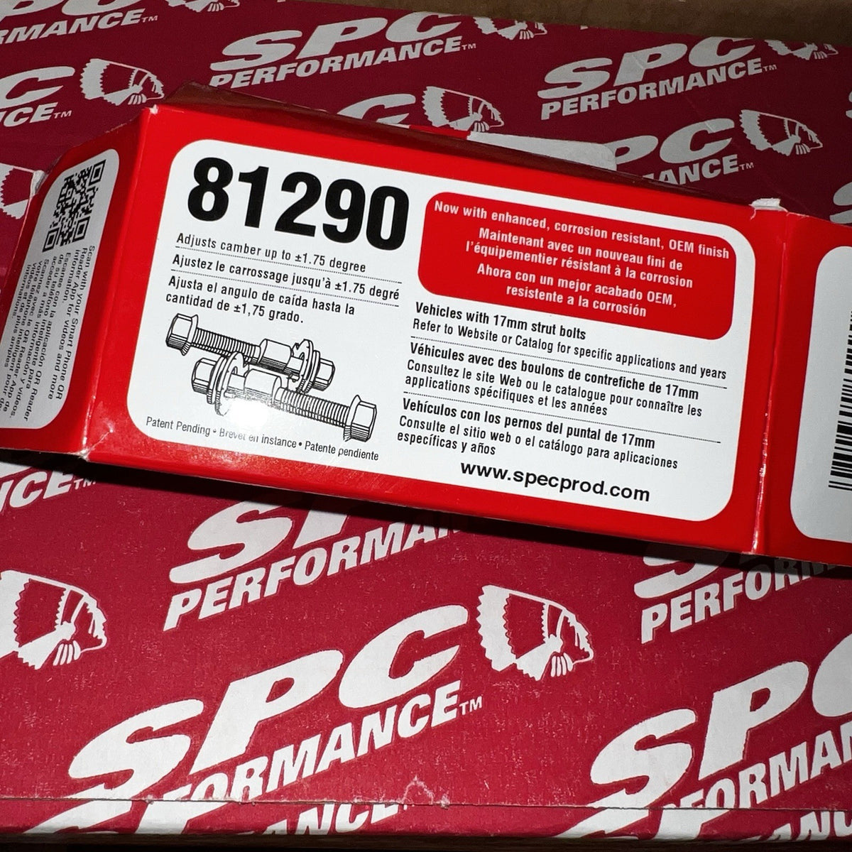 SPC 60085 Rear Camber Kit 05-10 Scion tC Adjustable Camber Arms 67485 + 81290