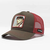 CAPSLAB x Street Fighter Ryu Trucker Hat Snapback Mesh Anime Cap
