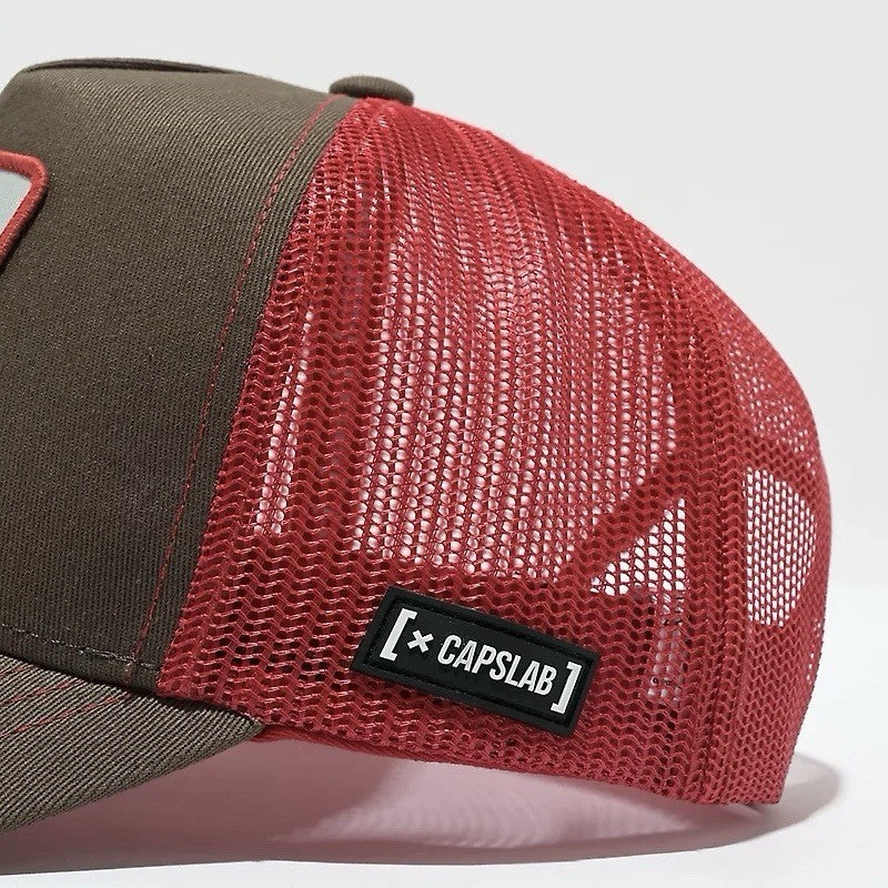 CAPSLAB x Street Fighter Ryu Trucker Hat Snapback Mesh Anime Cap
